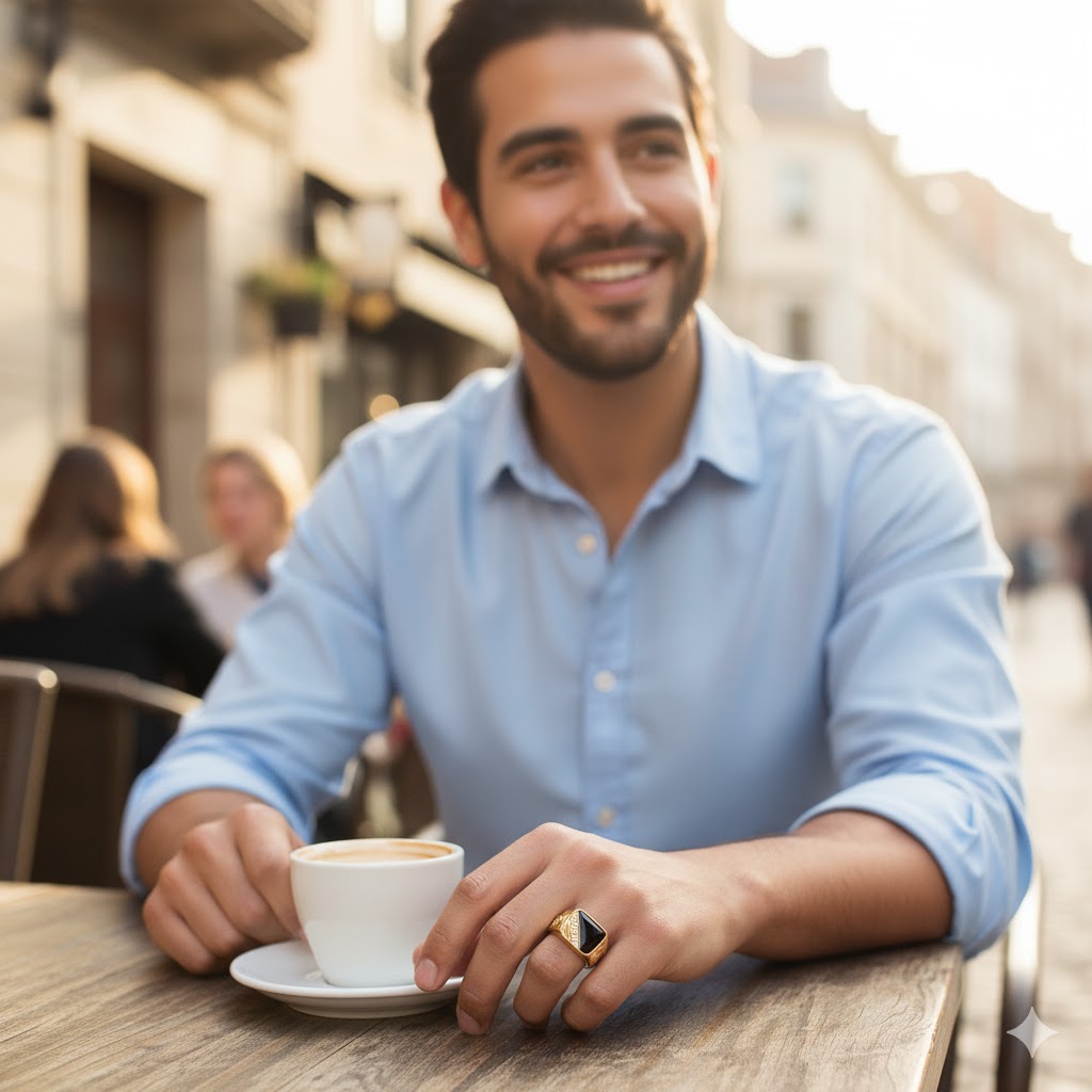 Anillo "Dominio" - El Sello de tu Poder Moderno