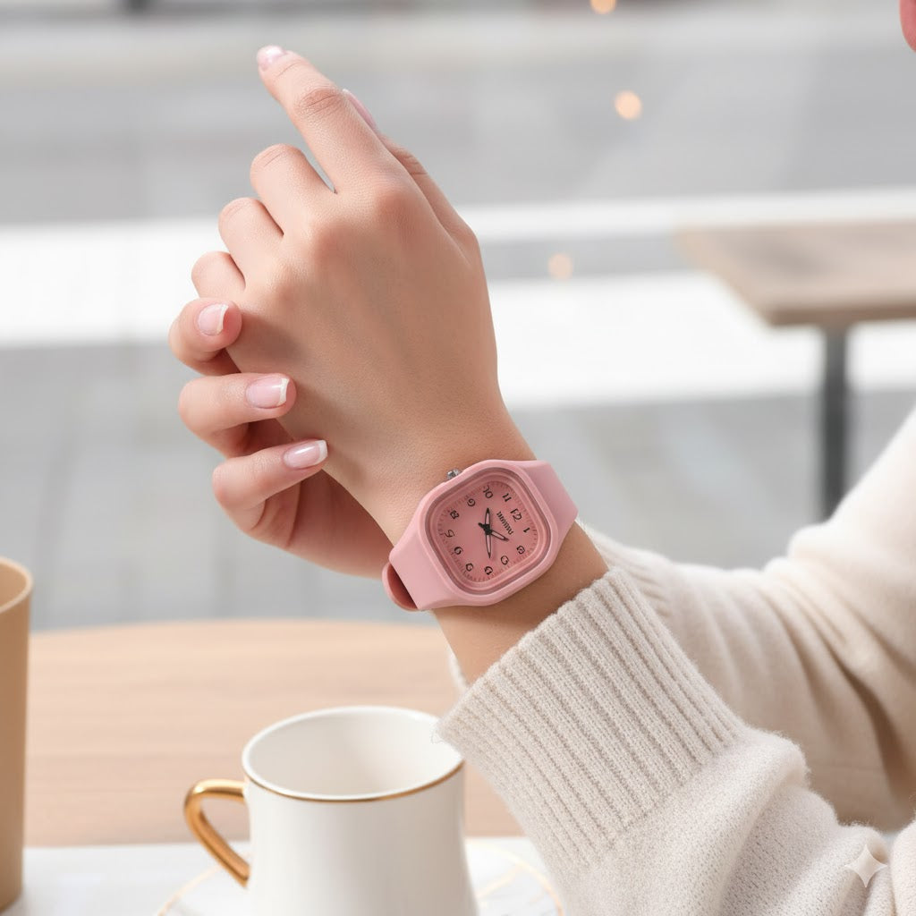 Reloj Shhors "Soft Palette" - El Color del Minimalismo Confortable