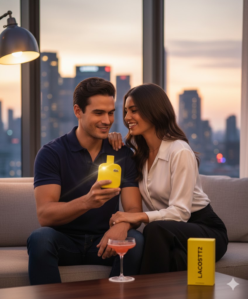 Perfume Lacoste Amarilla (L.12.12) - El Aura Pura del Optimismo y la Energía