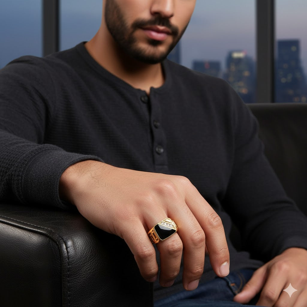 Anillo "Dominio" - El Sello de tu Poder Moderno