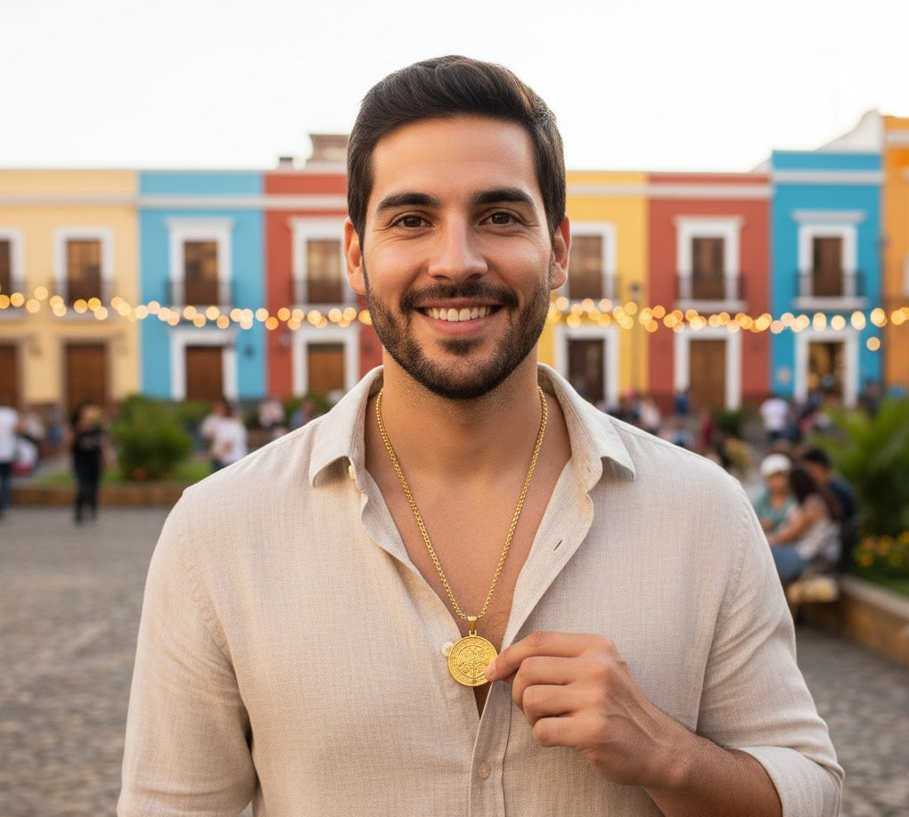 Collar "Escudo Sagrado" - El Amuleto de tu Aura Protectora