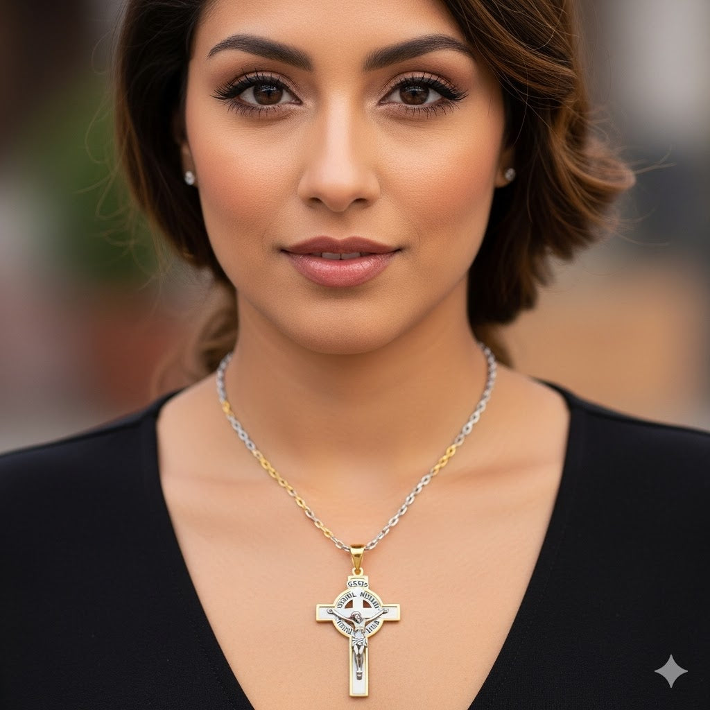 Collar "Escudo de Fe" - El Amuleto de tu Aura Protectora