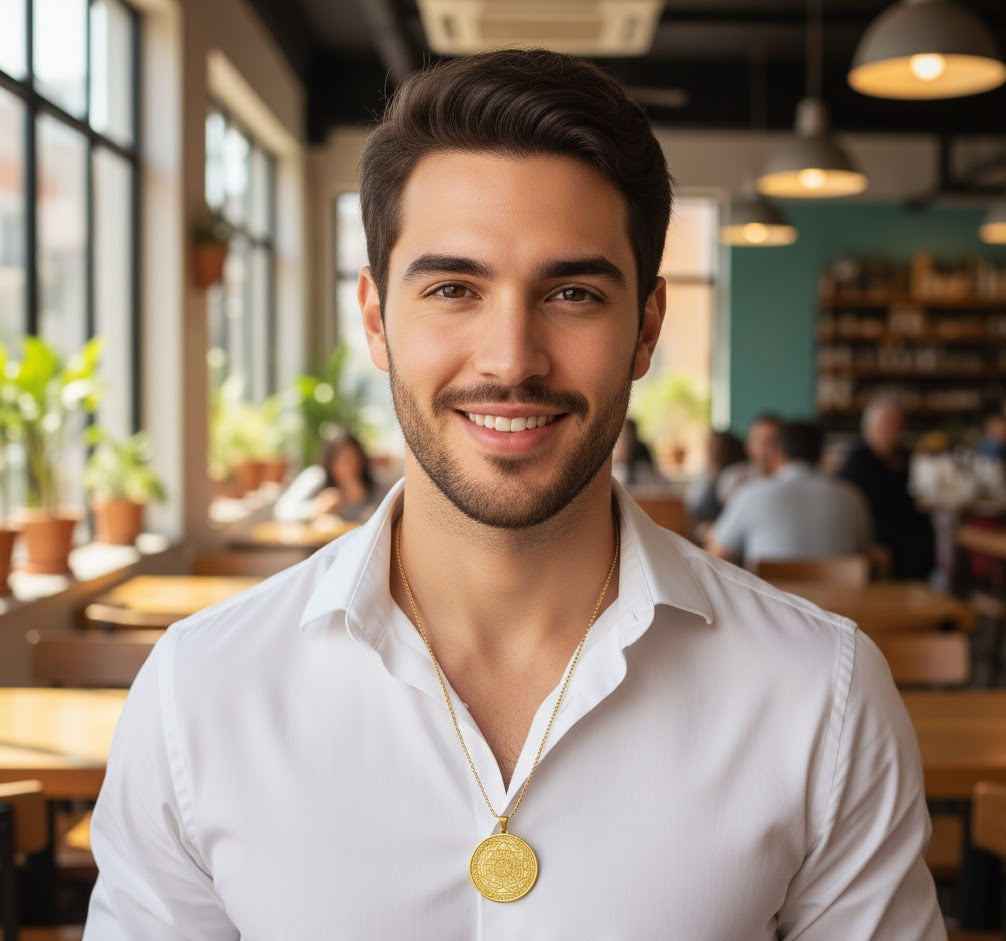 Collar Sello Guardián - El Amuleto de tu Aura Protectora