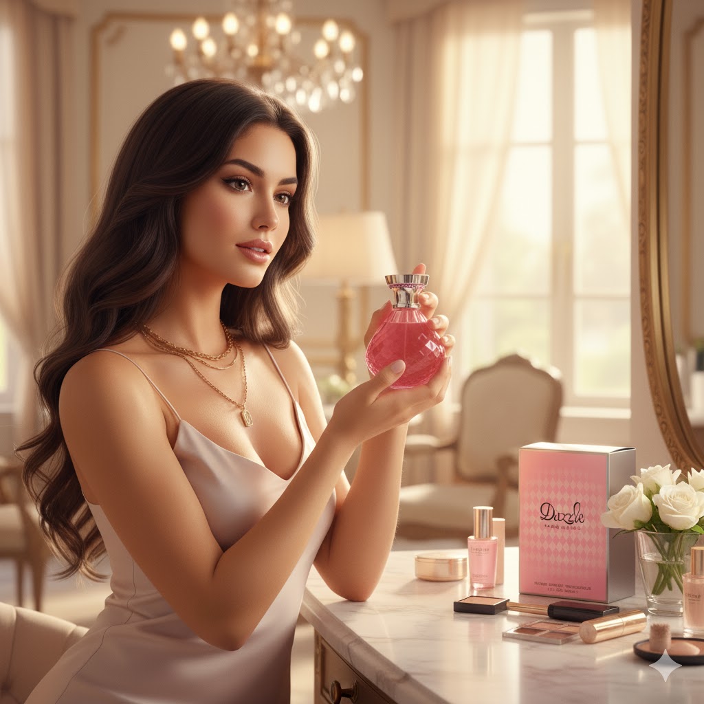 Perfume Dazzle - El Aura del Glamour Juguetón y Deslumbrante