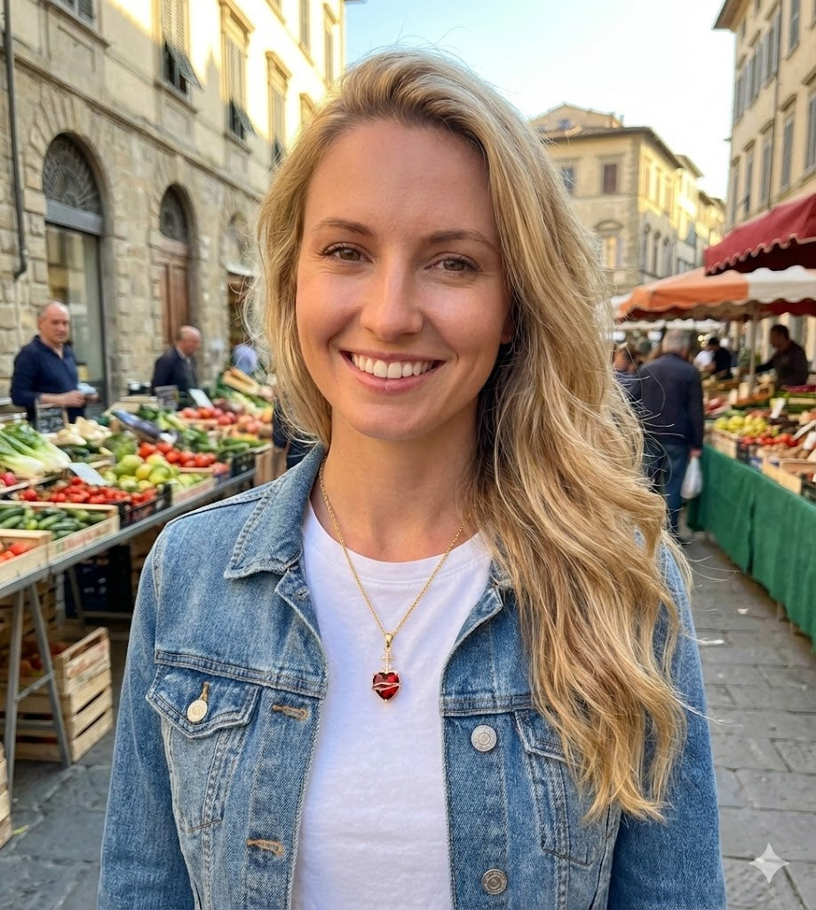 Collar "Pasión Sagrada" - El Amuleto del Amor Devocional