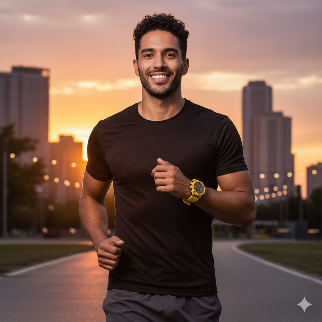 Reloj "Fusión Táctica" - El Aura de la Acción Urbana